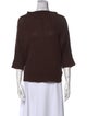 James Perse Cashmere Bateau Neckline Sweater