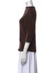 James Perse Cashmere Bateau Neckline Sweater