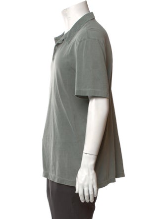 James Perse Collar Short Sleeve Polo Shirt
