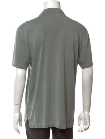 James Perse Collar Short Sleeve Polo Shirt