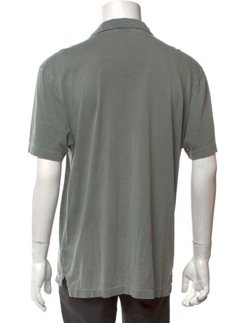 James Perse Collar Short Sleeve Polo Shirt