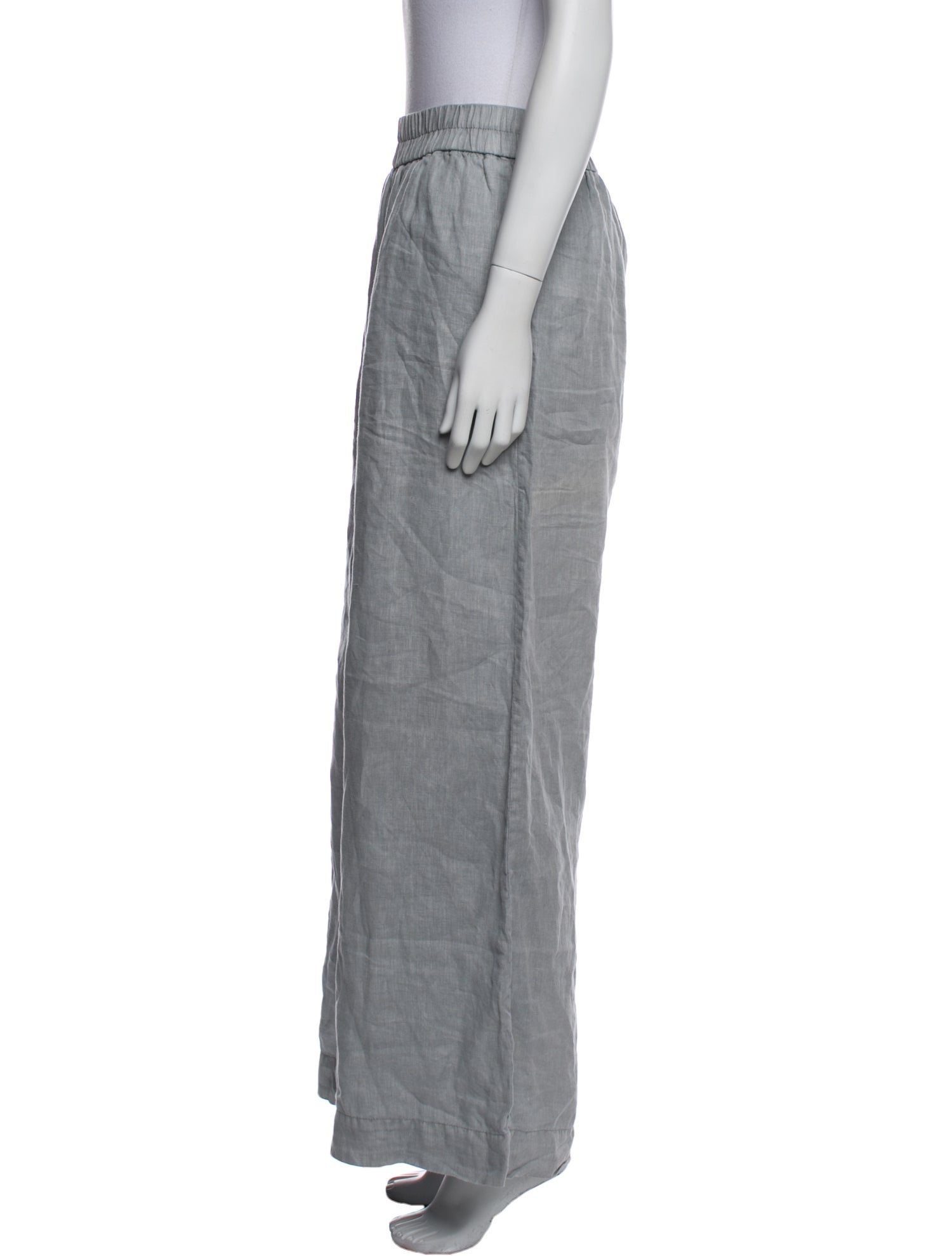 James Perse Linen Wide Leg Pants