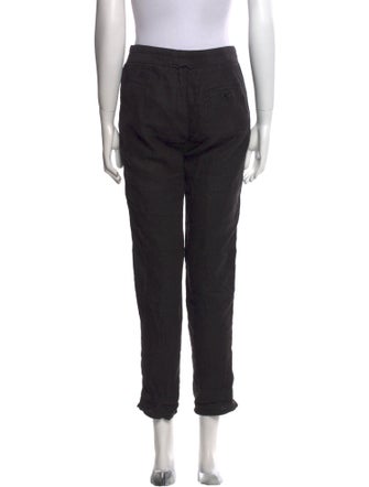 James Perse Linen Straight Leg Pants