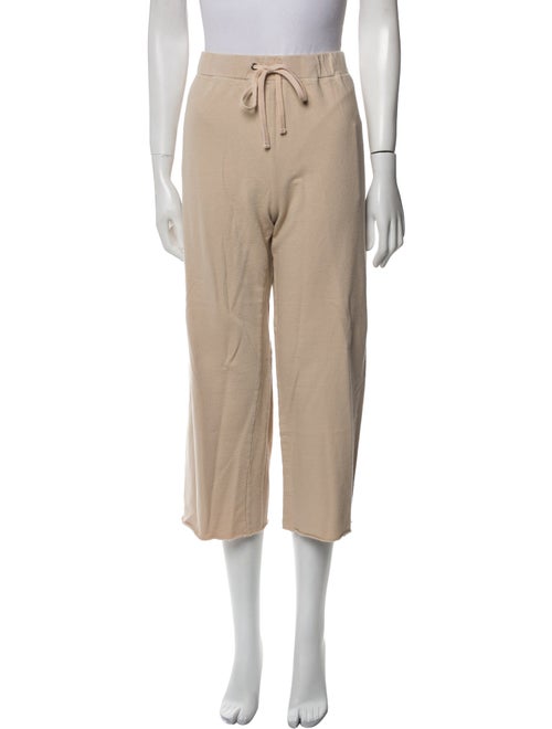 James Perse Raw-Edge Trim Sweatpants