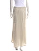 James Perse Linen Midi Length Skirt