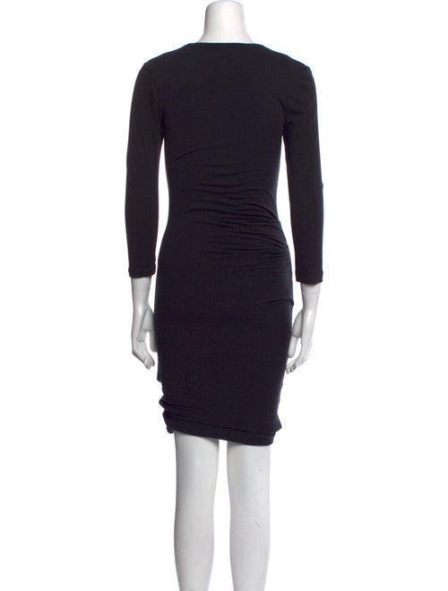 James Perse Scoop Neck Knee-Length Dress