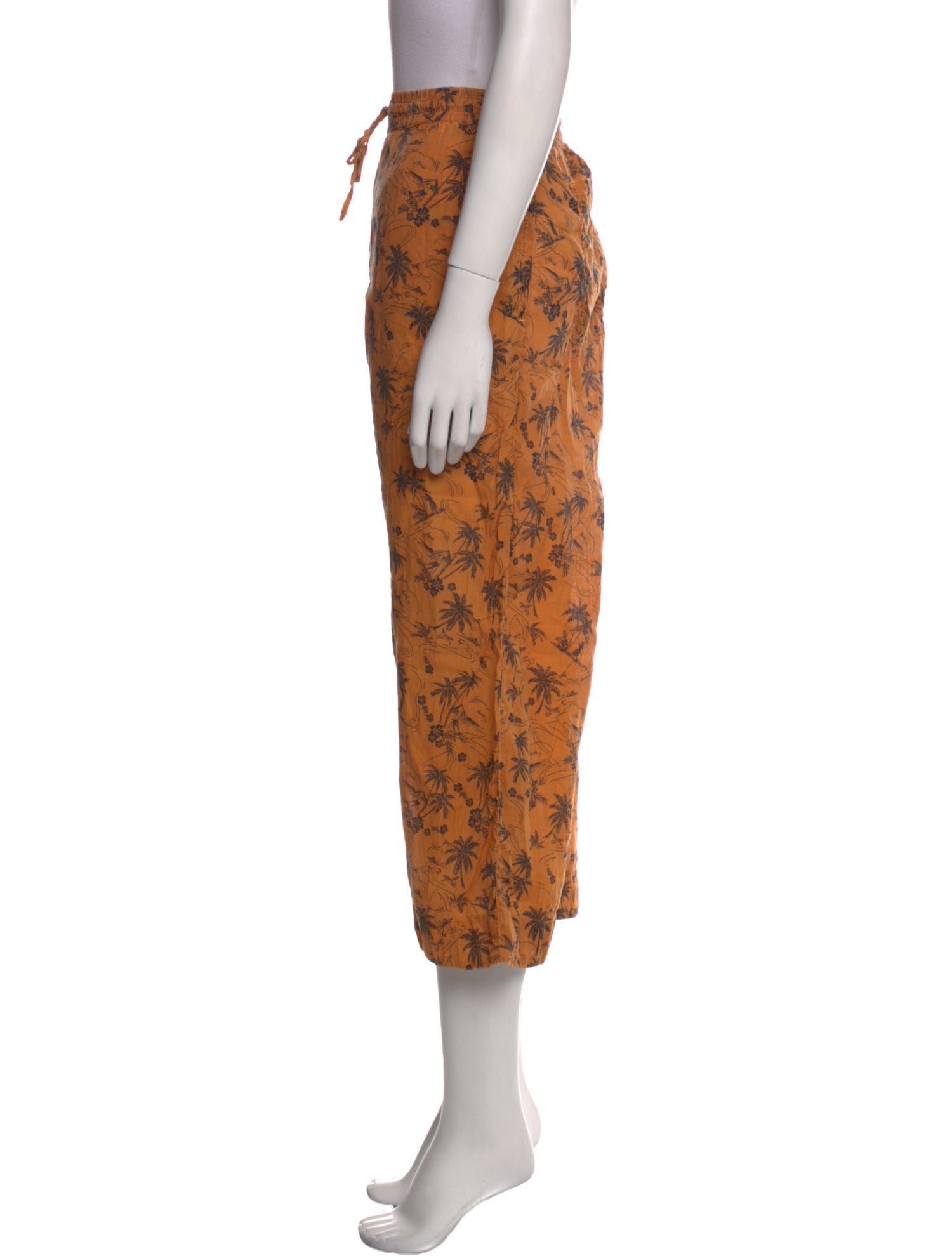 James Perse Printed Wide Leg Pants
