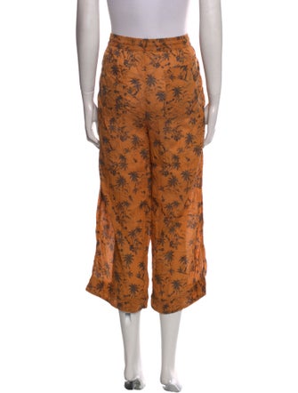 James Perse Printed Wide Leg Pants