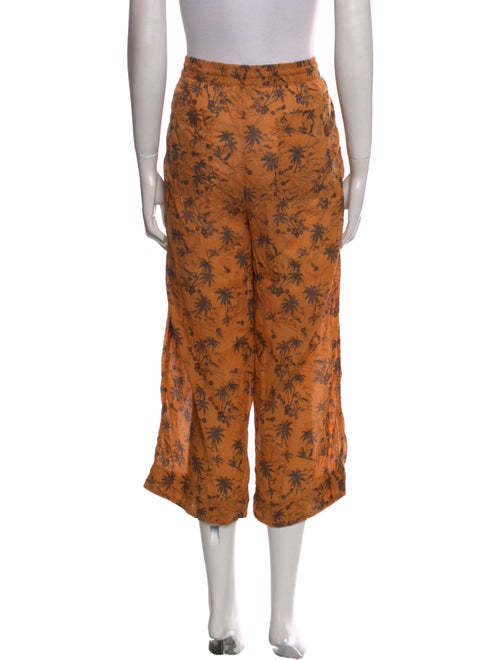James Perse Printed Wide Leg Pants