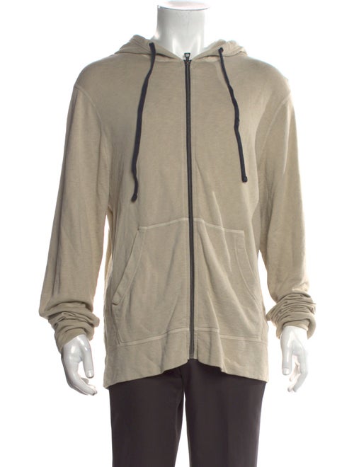 James Perse Mock Neck Long Sleeve Cardigan