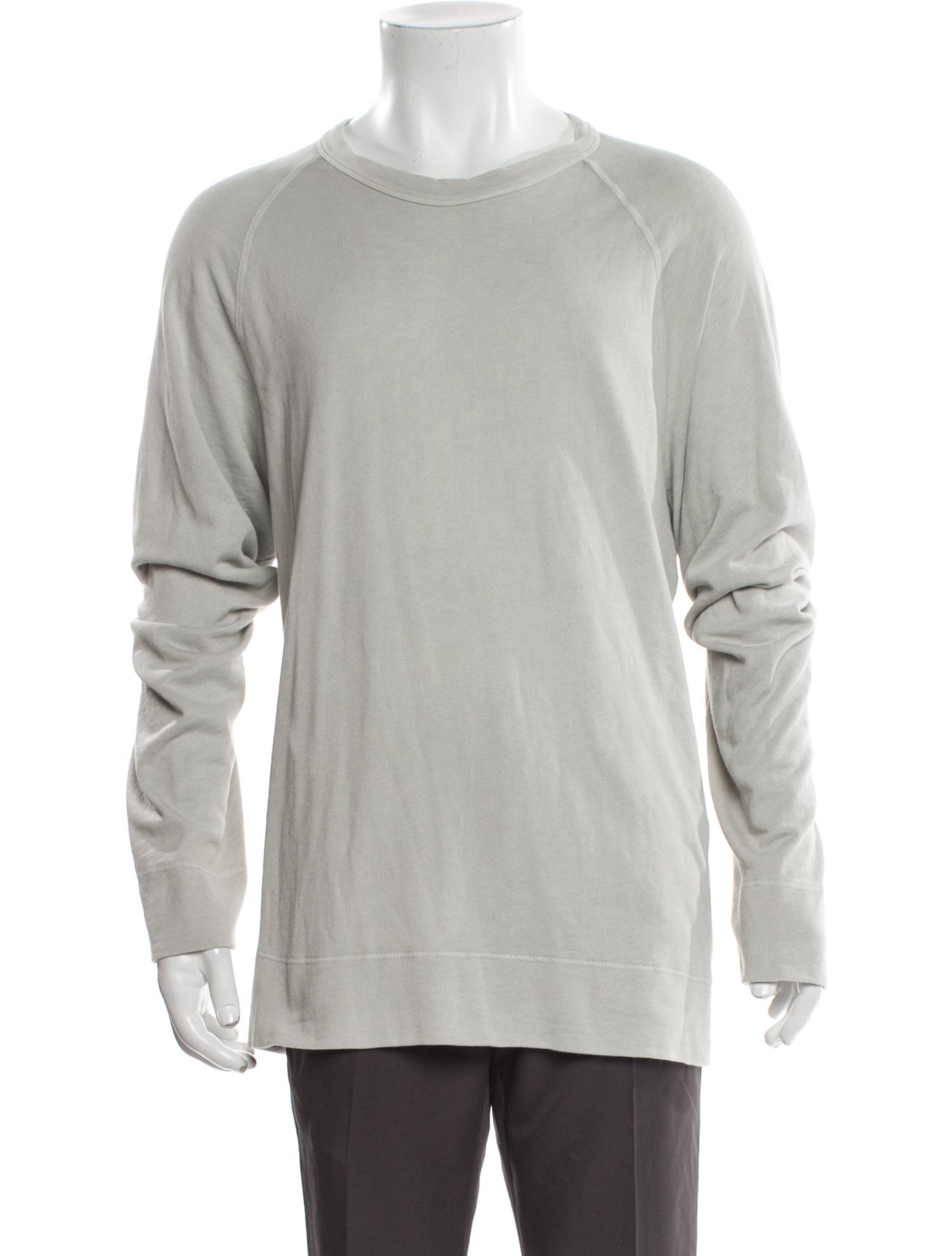 James Perse Crew Neck Long Sleeve Pullover