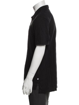James Perse Collar Short Sleeve Polo Shirt