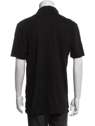 James Perse Collar Short Sleeve Polo Shirt