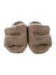 James Perse Fur Espadrilles