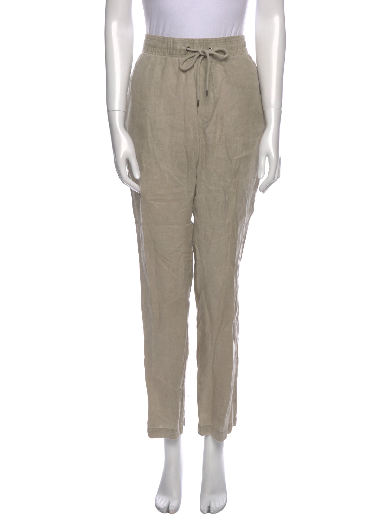 James Perse Linen Straight Leg Pants