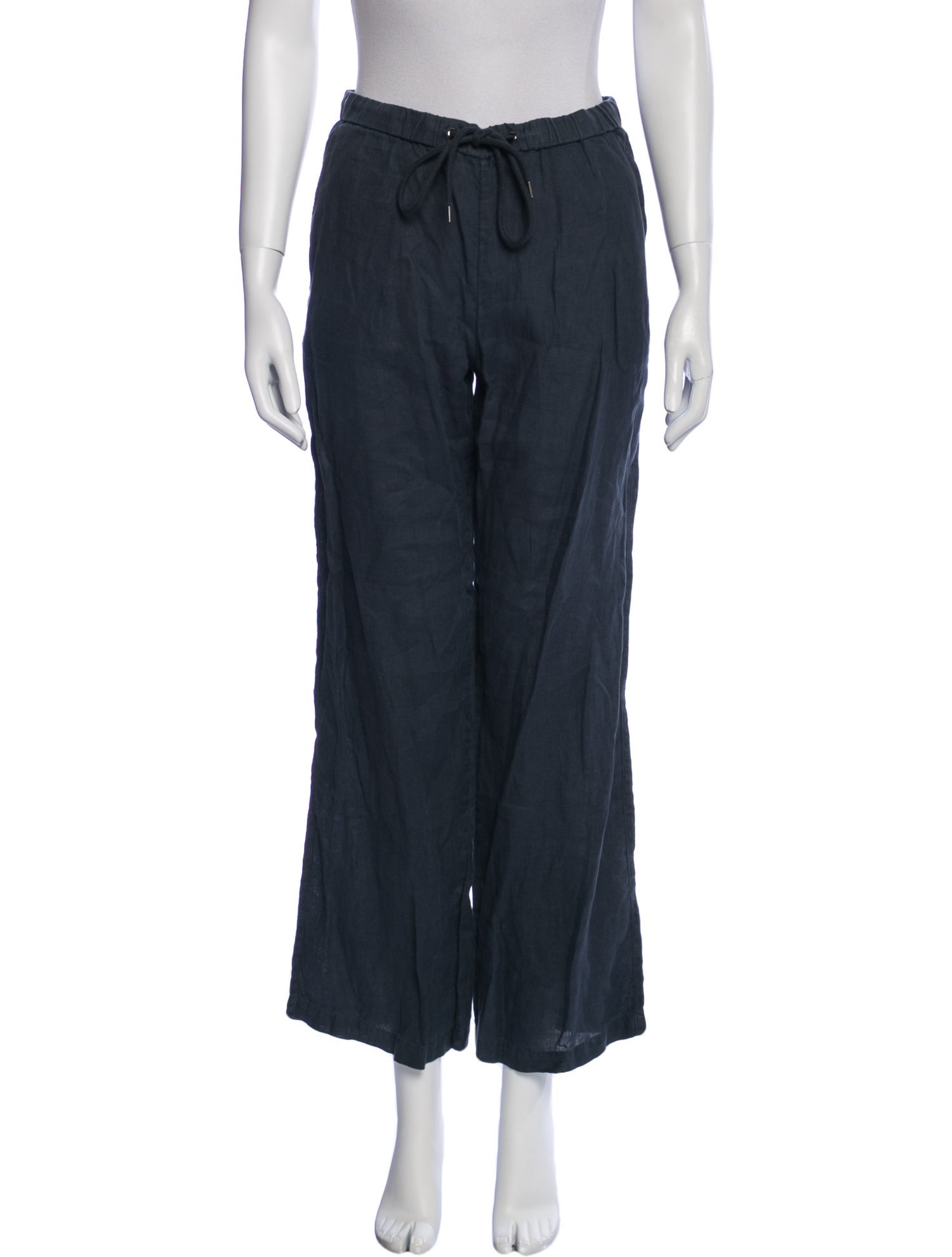 James Perse Linen Wide Leg Pants