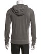 James Perse V-Neck Long Sleeve Hoodie