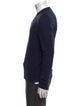 James Perse Cashmere Crew Neck Polo Sweater