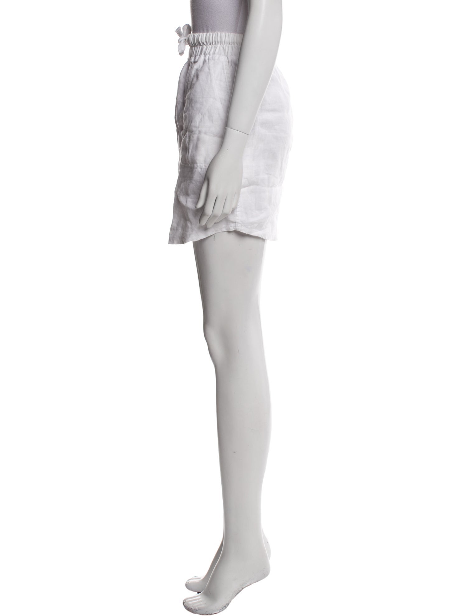 James Perse Linen Mini Skirt