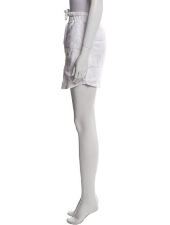 James Perse Linen Mini Skirt