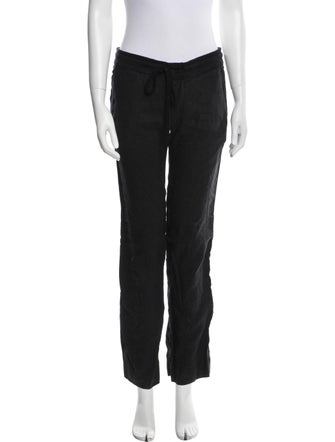 James Perse Linen Straight Leg Pants