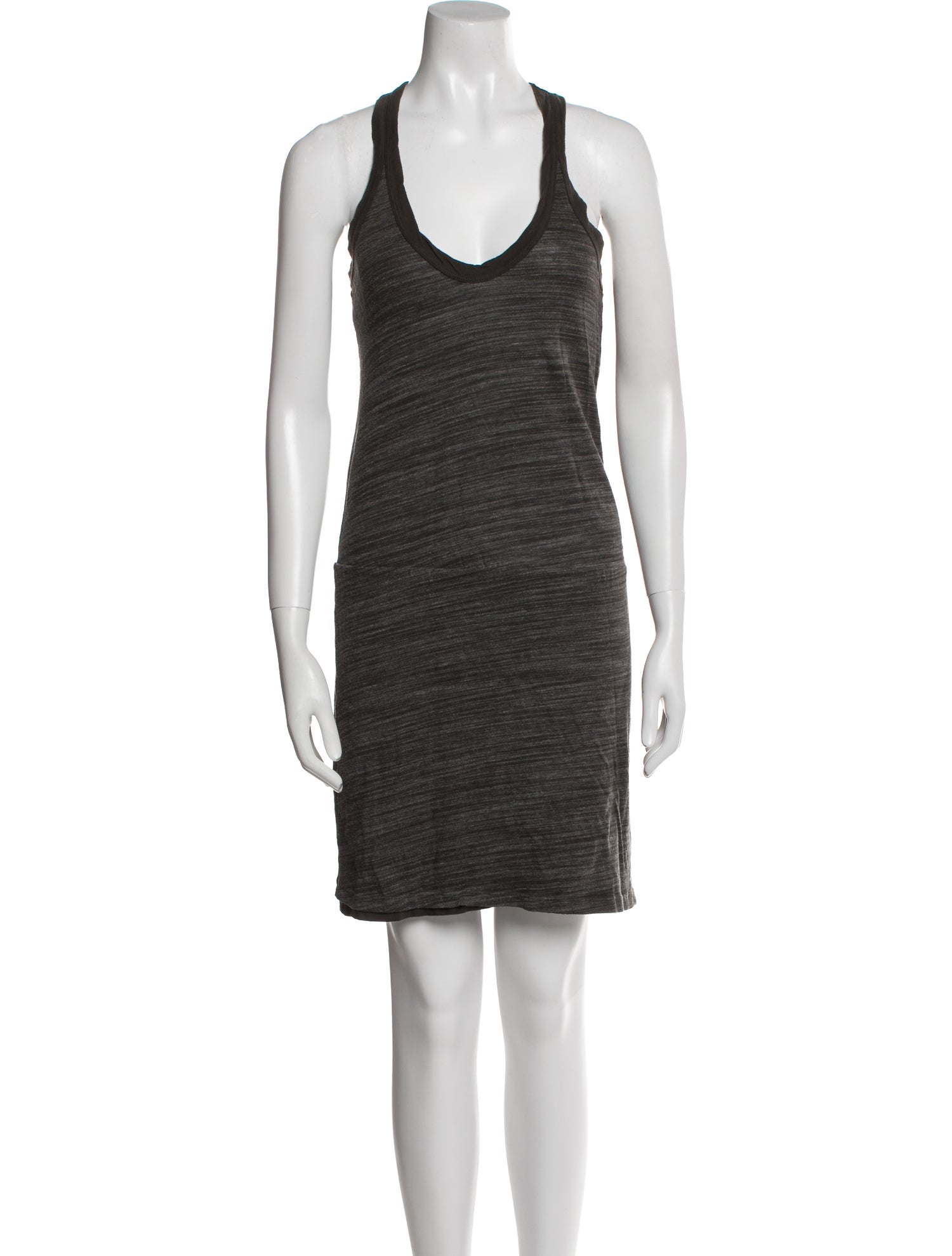 James Perse Scoop Neck Mini Dress