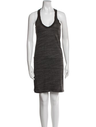 James Perse Scoop Neck Mini Dress