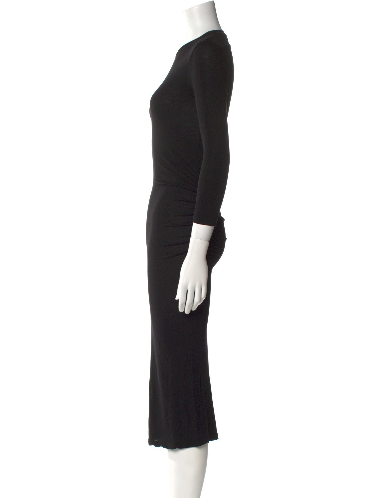 James Perse Crew Neck Midi Length Dress