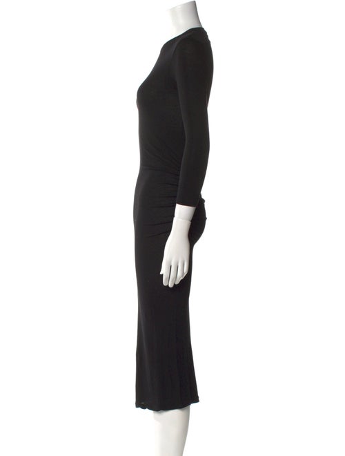 James Perse Crew Neck Midi Length Dress