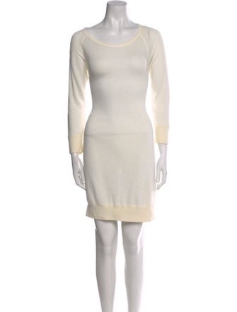 James Perse Scoop Neck Mini Dress