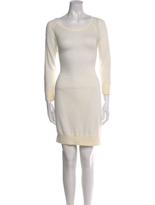 James Perse Scoop Neck Mini Dress