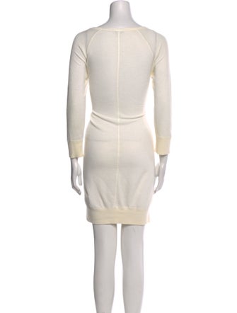 James Perse Scoop Neck Mini Dress