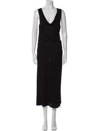 James Perse Cowl Neck Long Dress