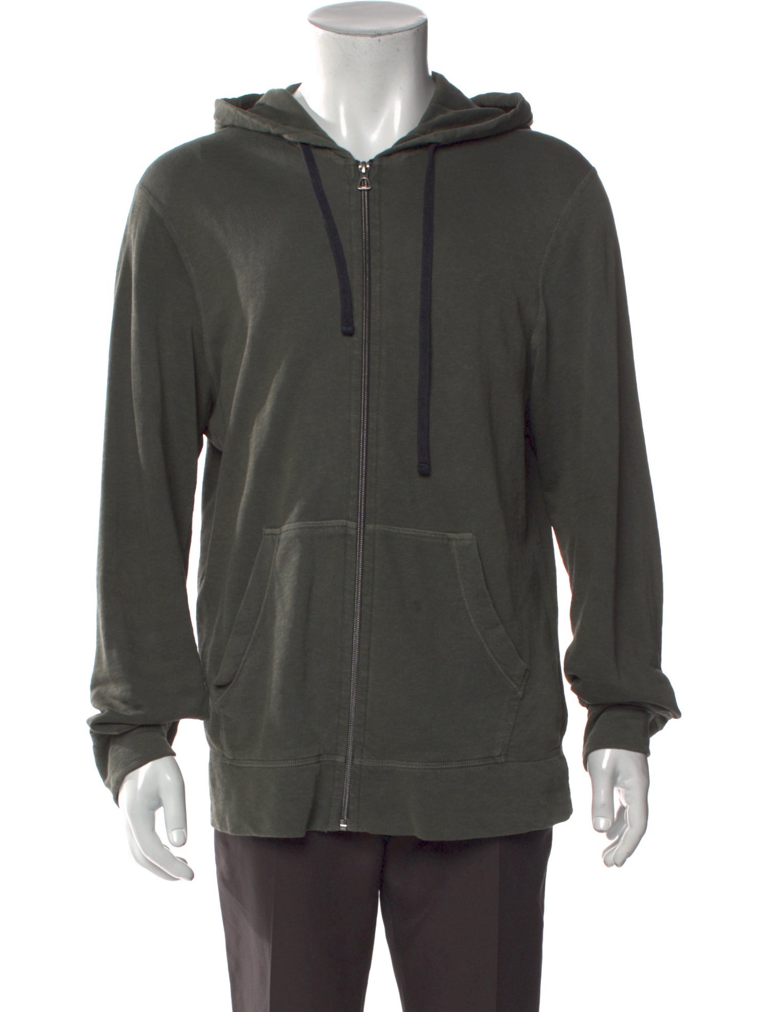 James Perse Crew Neck Long Sleeve Hoodie