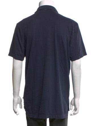 James Perse Collar Short Sleeve Polo Shirt