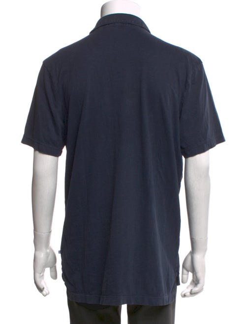 James Perse Collar Short Sleeve Polo Shirt
