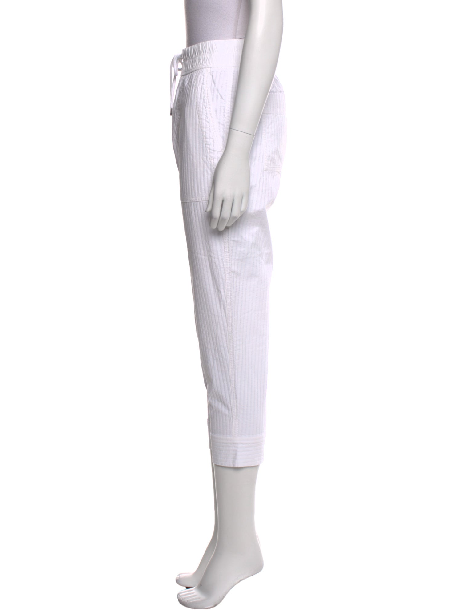 James Perse Striped Straight Leg Pants