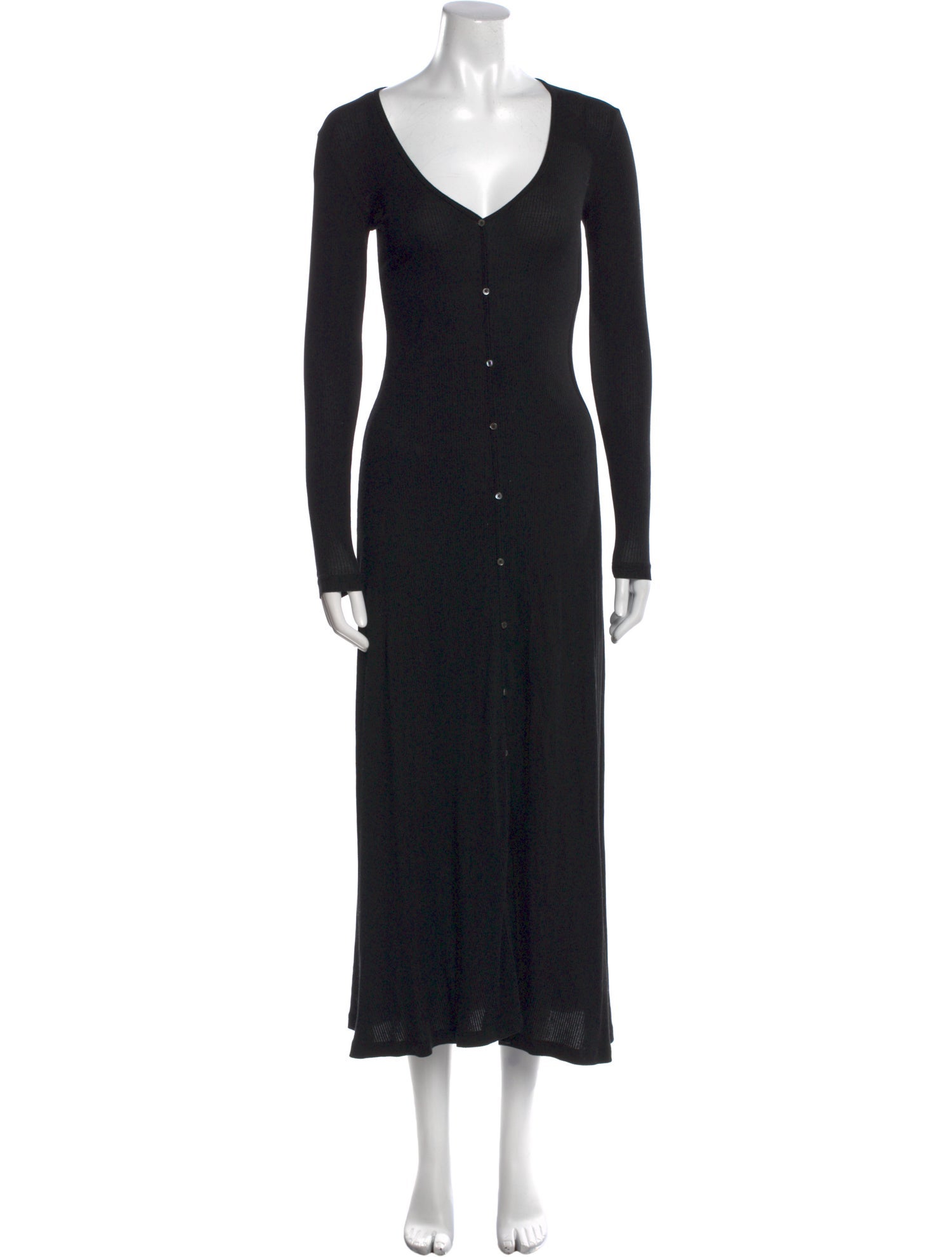 James Perse V-Neck Long Dress