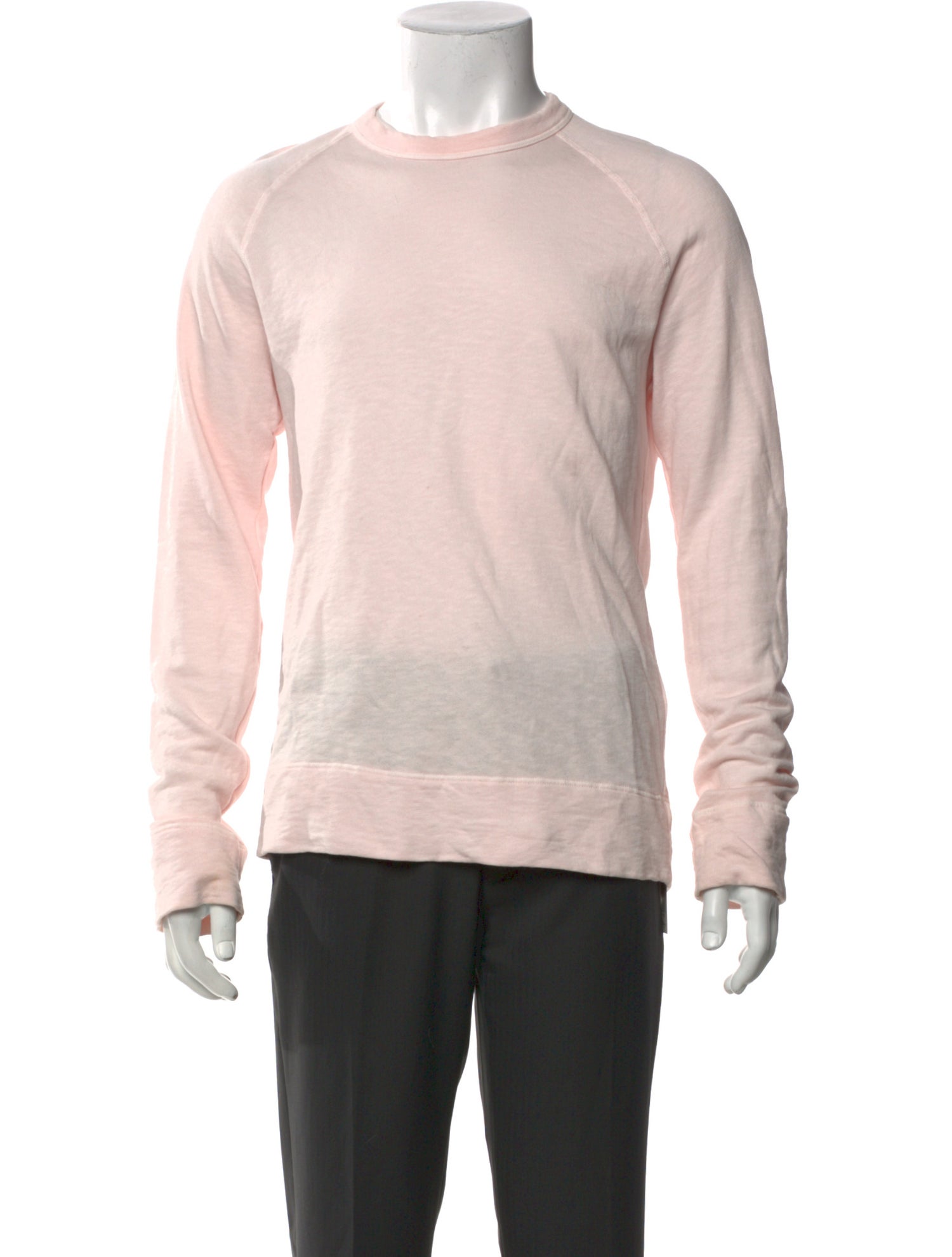 James Perse Crew Neck Long Sleeve Sweatshirt