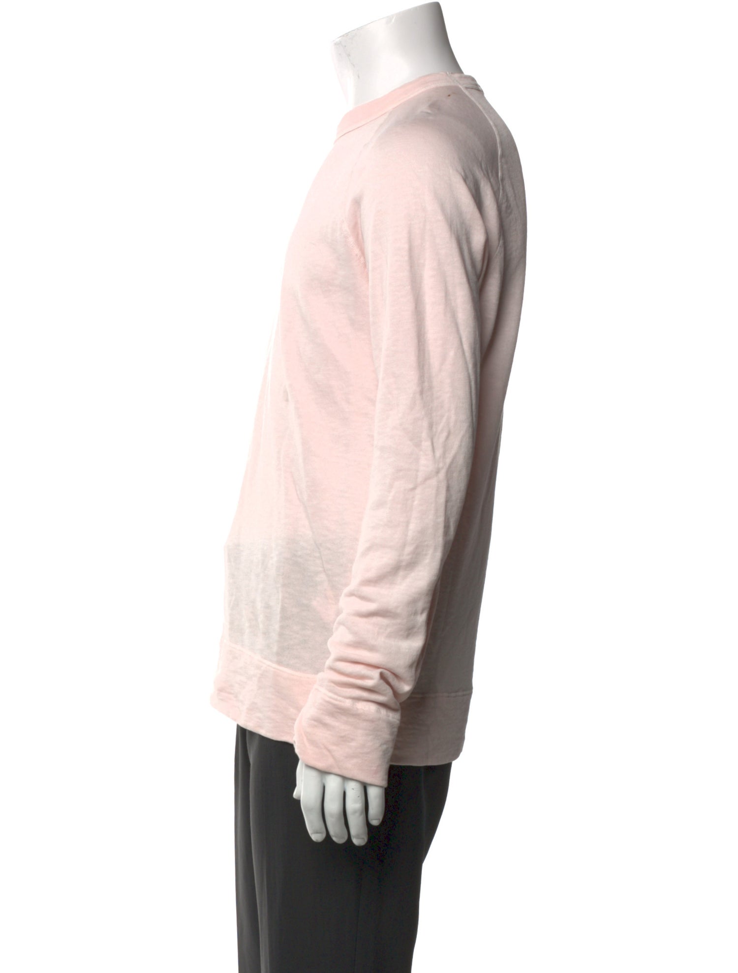 James Perse Crew Neck Long Sleeve Sweatshirt