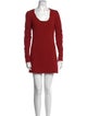 James Perse Scoop Neck Mini Dress