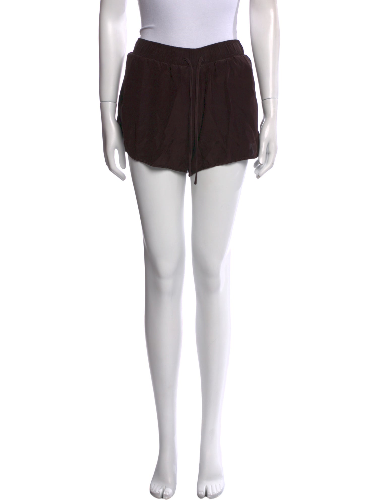 James Perse Silk Mini Shorts