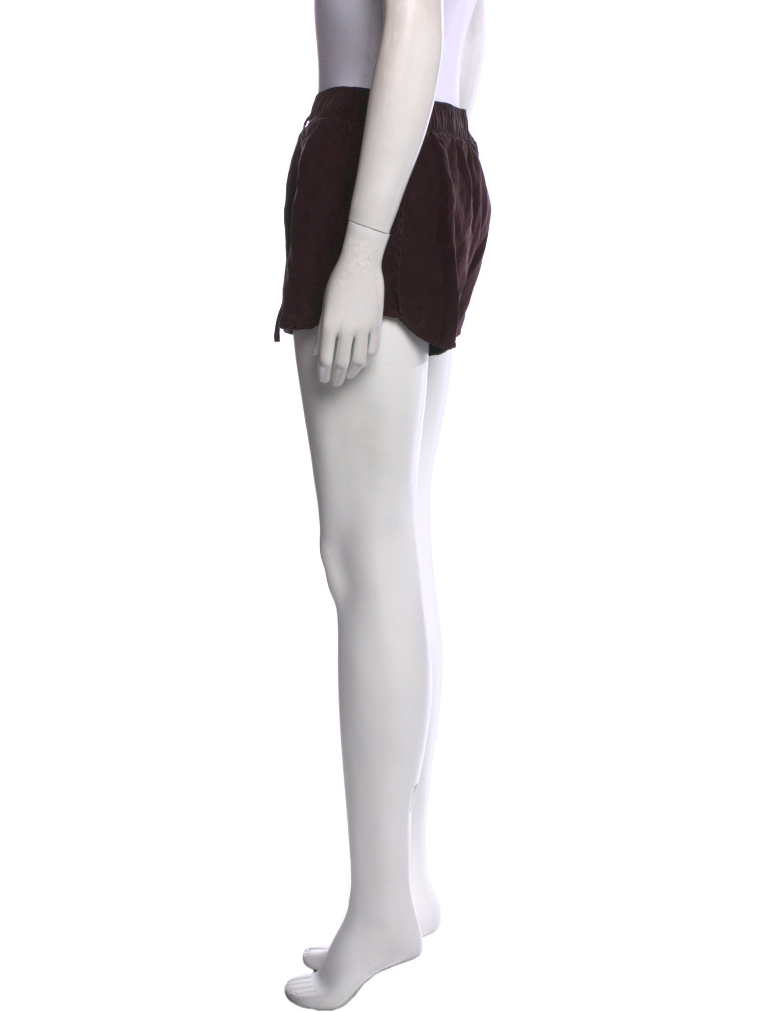 James Perse Silk Mini Shorts