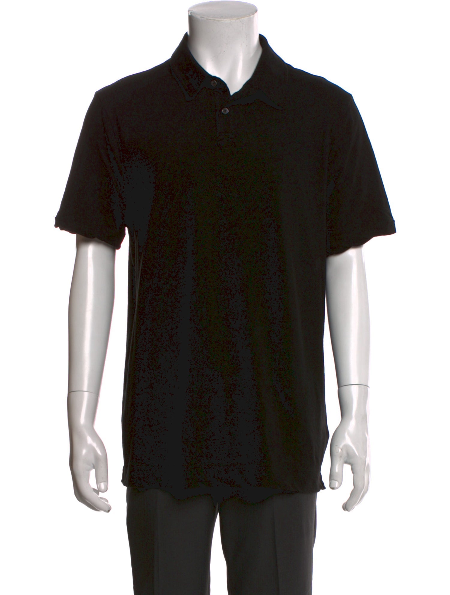 James Perse Collar Short Sleeve Polo Shirt