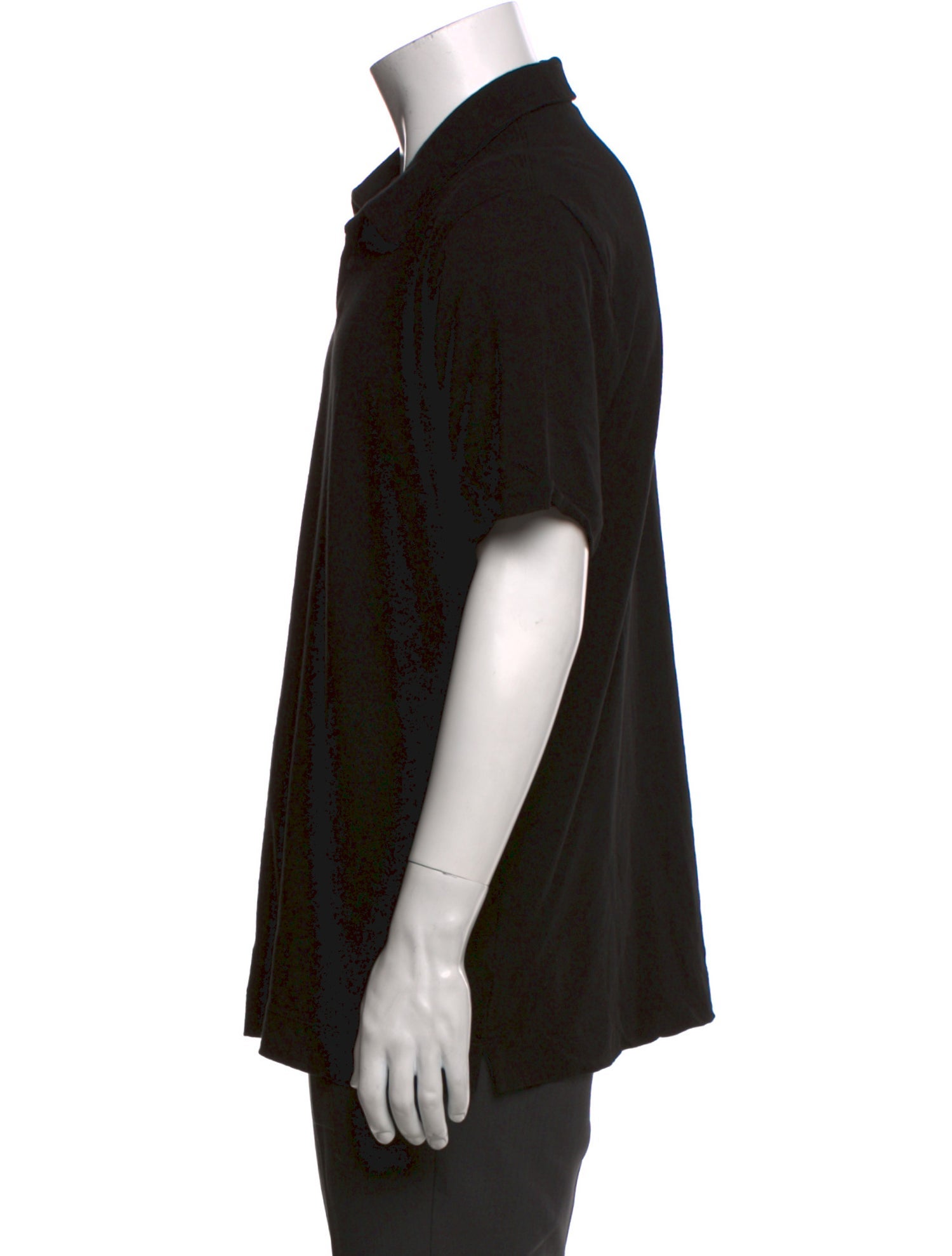 James Perse Collar Short Sleeve Polo Shirt