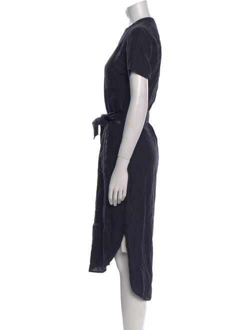 James Perse Linen Midi Length Dress