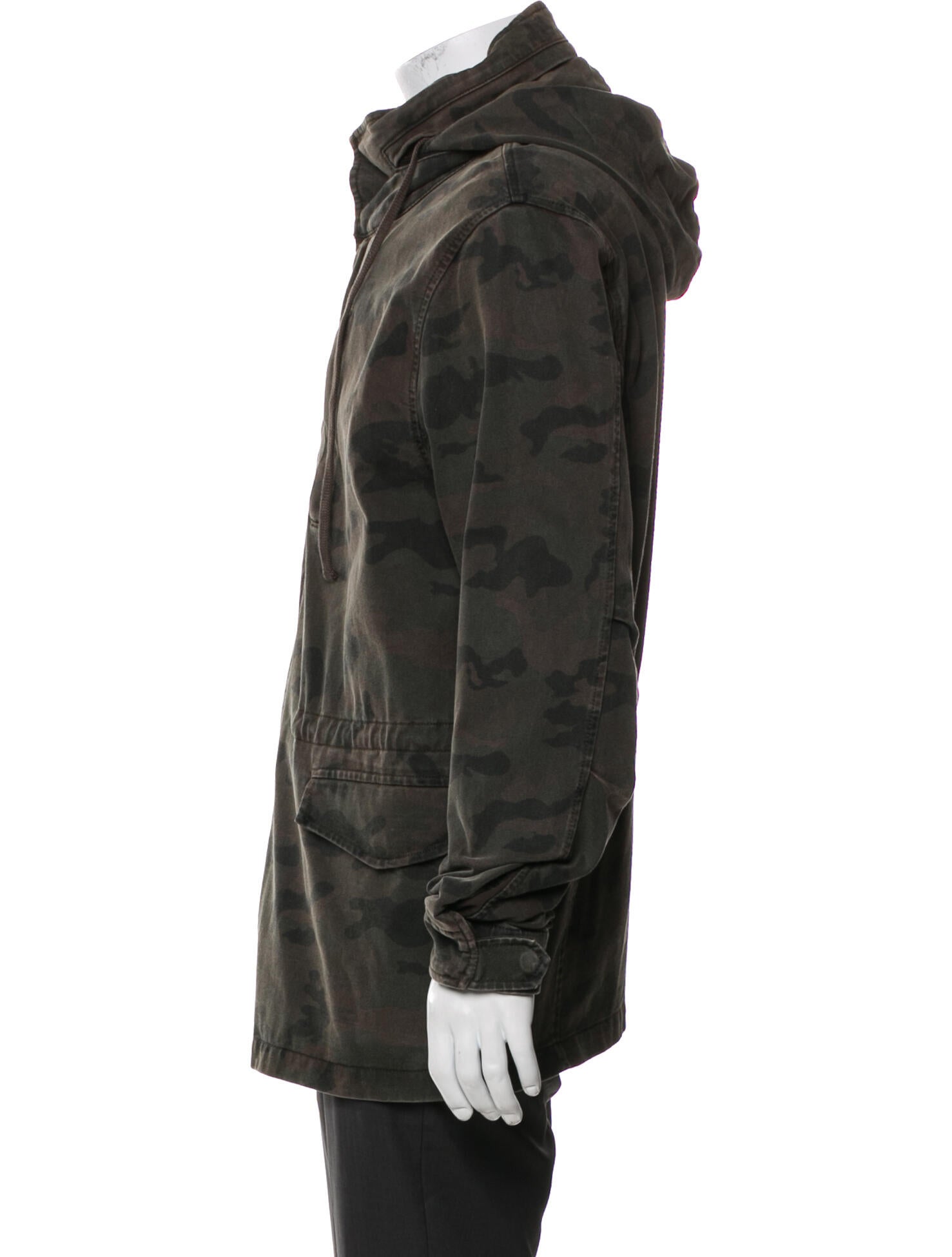 James Perse Animal Print Parka