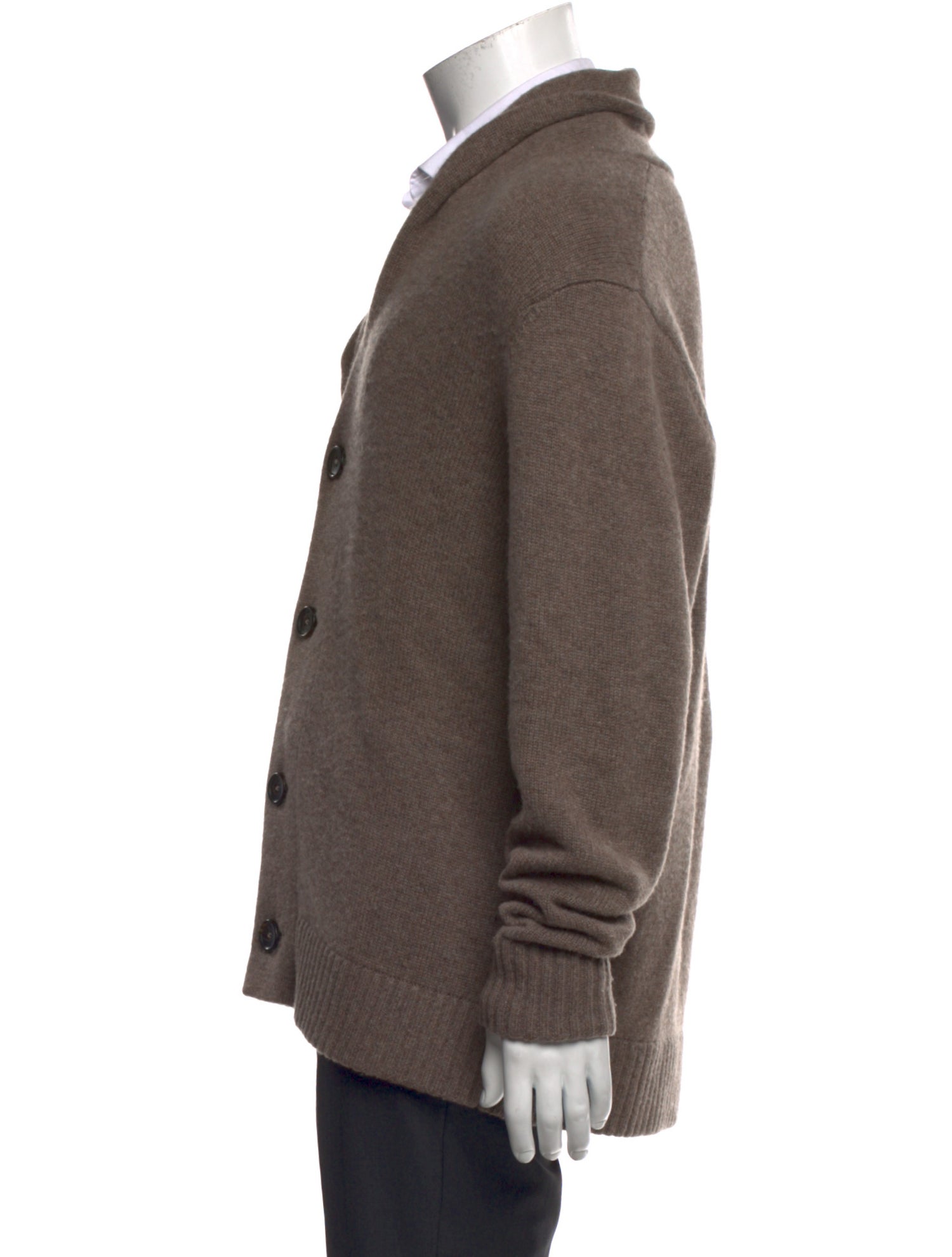 James Perse Cashmere Collar Cardigan