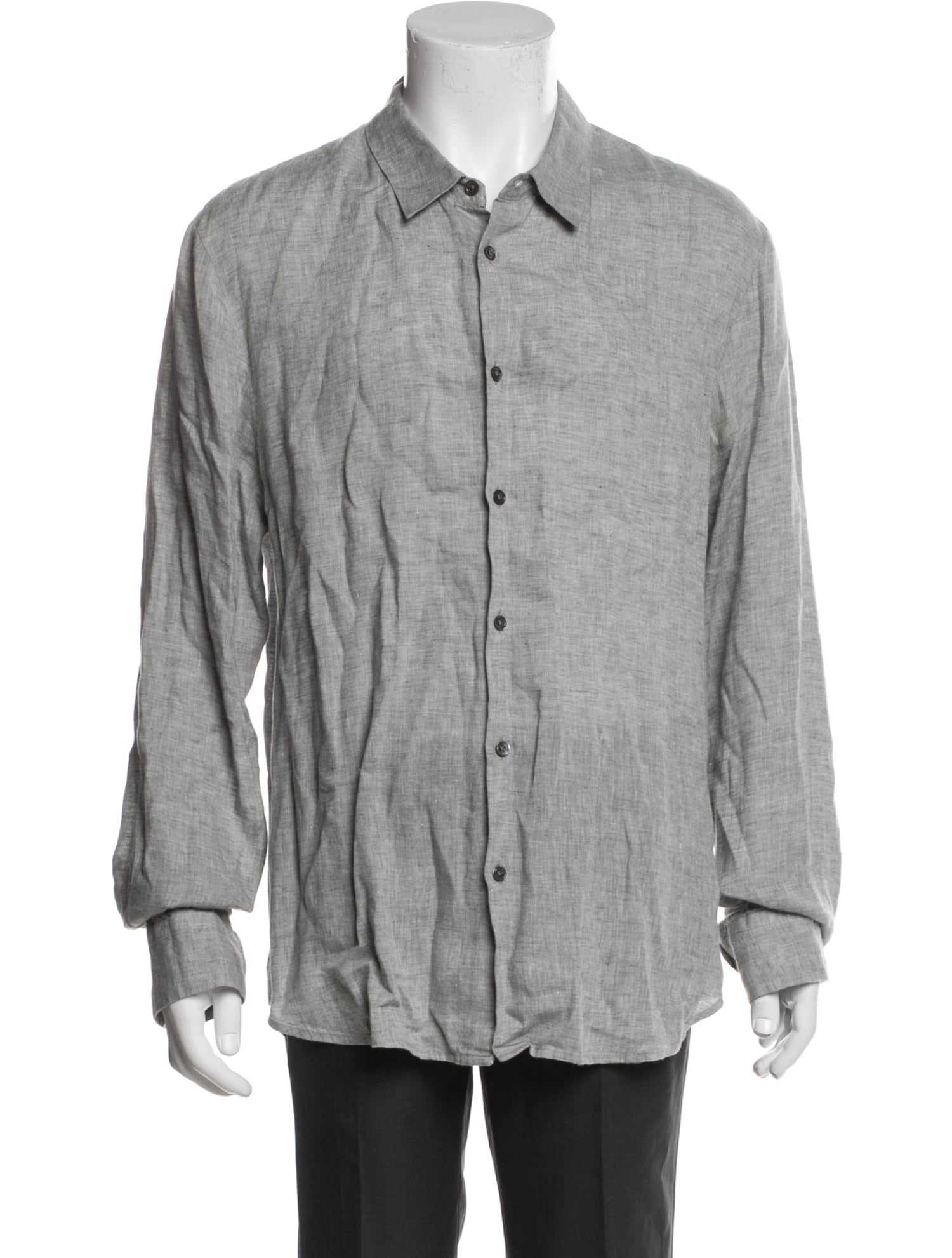 James Perse Linen Long Sleeve Shirt