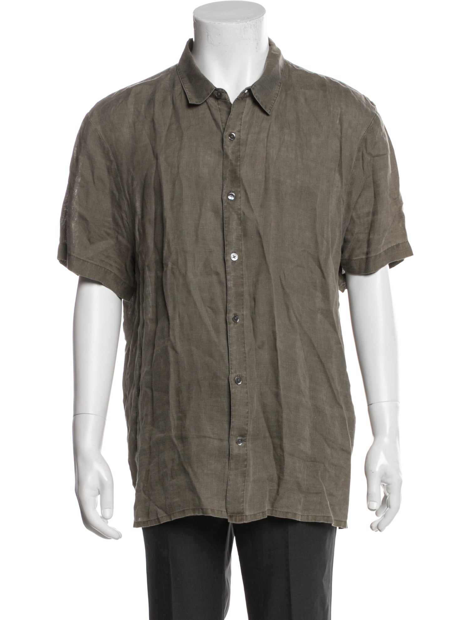 James Perse Linen Short Sleeve Shirt